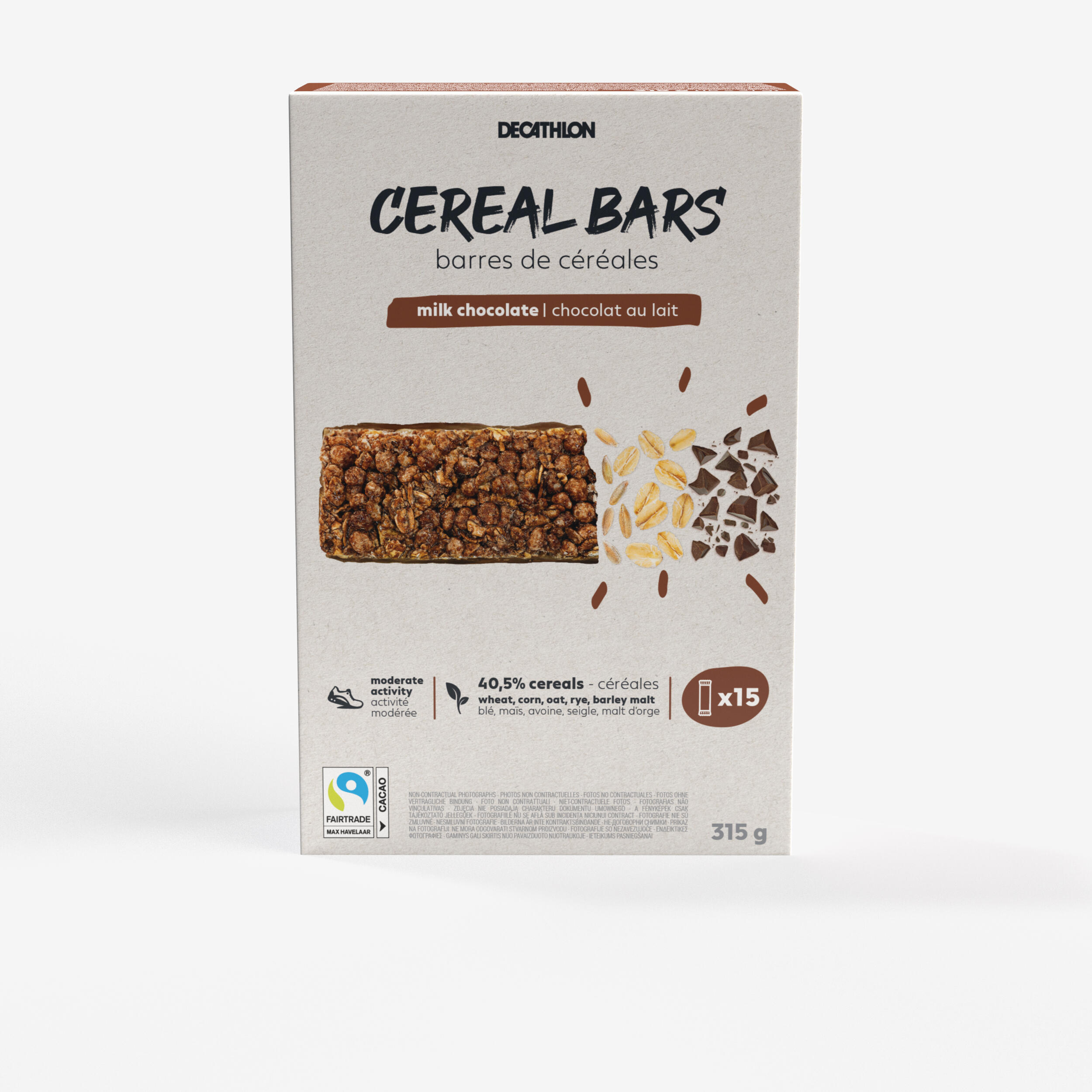 DECATHLON Cereal bar chocolate X15