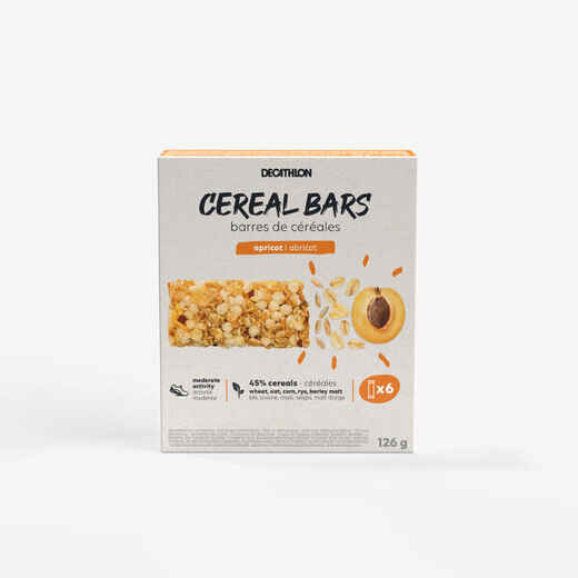 Apricot cereal bar x 6