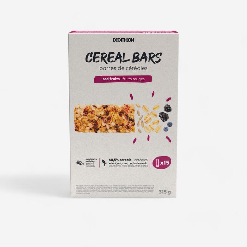 Barrita de cereales frutos rojos X15