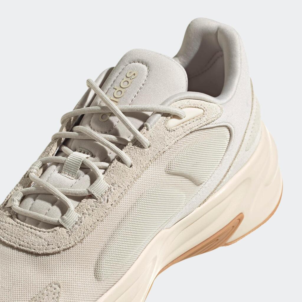 MEN'S ADIDAS OZELLE WALKING TRAINERS - BEIGE