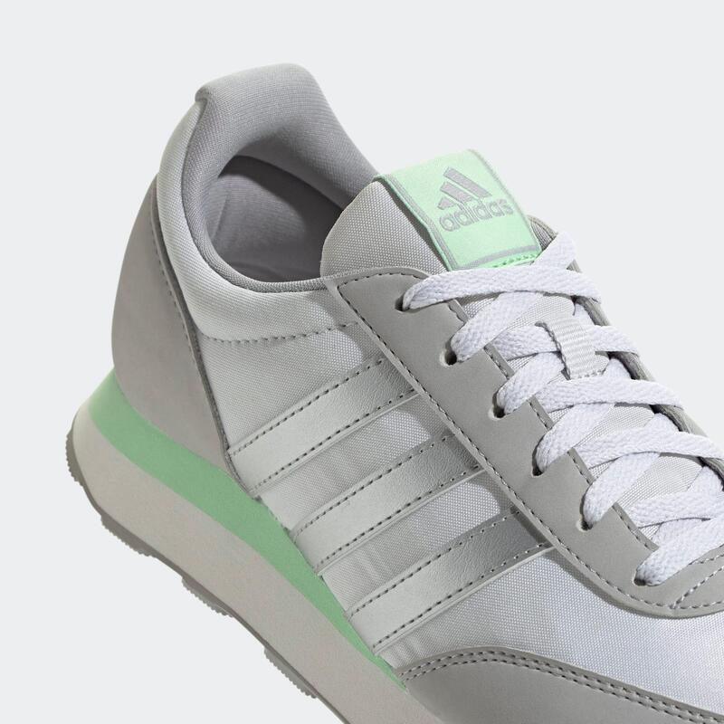 Sneakers voor wandelen in de stad dames RUN 60s 3.0 grijs groen