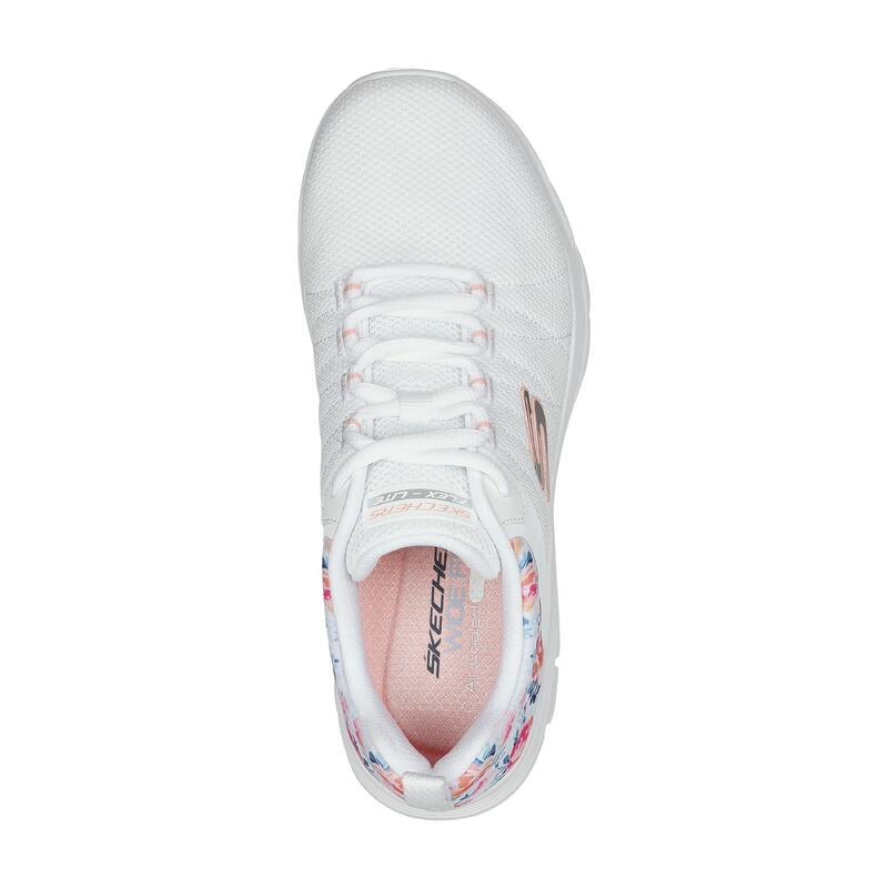 Încălțăminte mers Skechers FLEX APPEAL 4.0 ALB DAMĂ