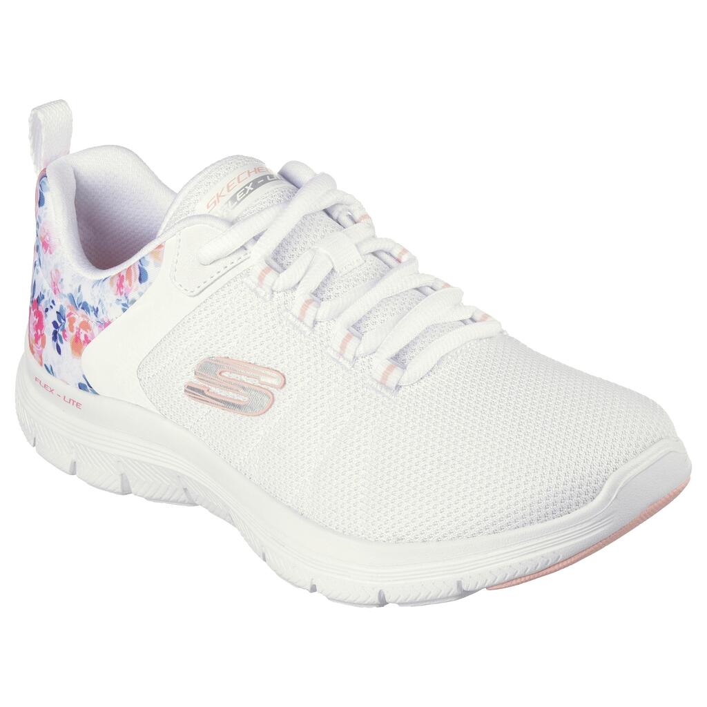 Dámska obuv Flex Appeal 4.0 na športovú chôdzu biela