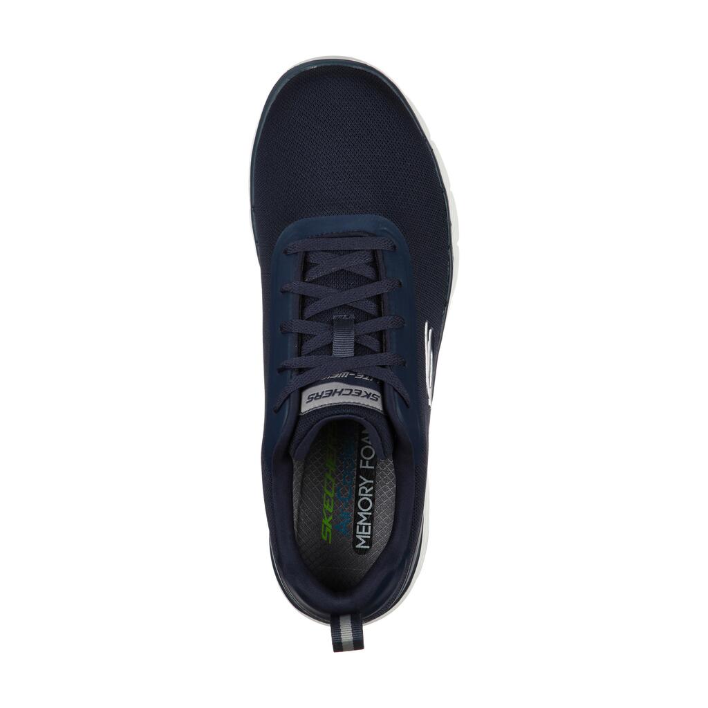 MEN'S SKECHERS FLEX ADVANTAGE LANDESS FITNESS WALKING SHOES - NAVY BLUE