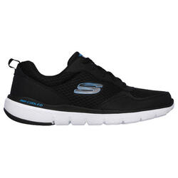 Zapatillas Caminar Skechers Flex Advantage 3.0 Hombre Negro