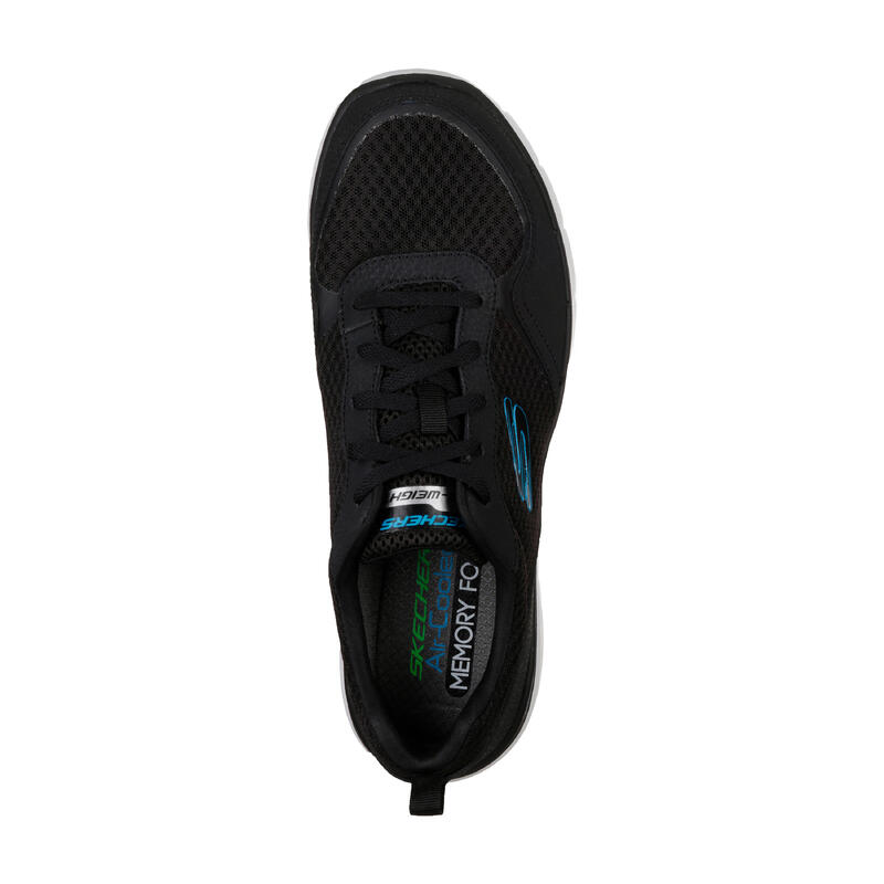 Zapatillas Caminar Skechers Flex Advantage 3.0 Hombre Negro
