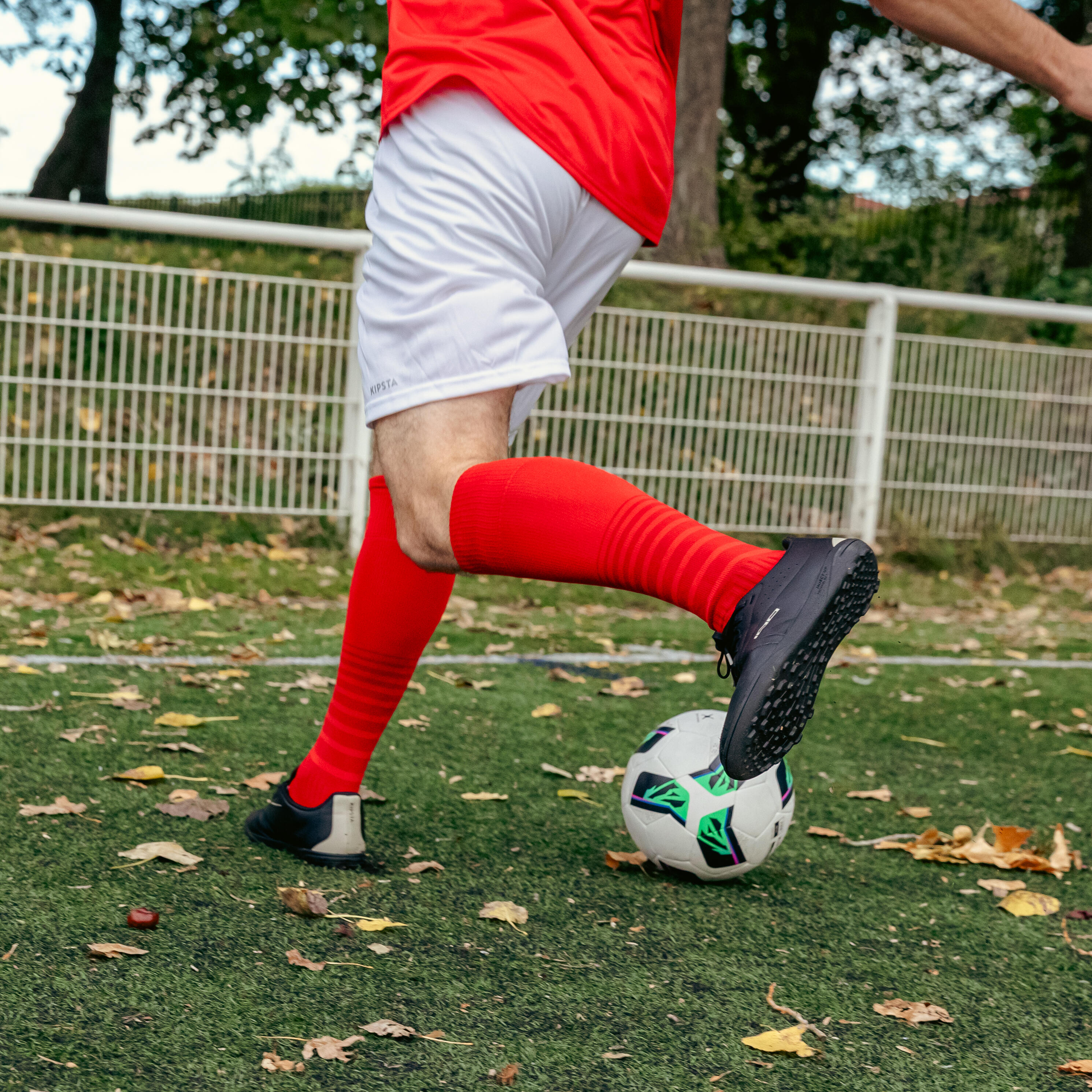 Adult Football Boots 100 Turf TF - Black