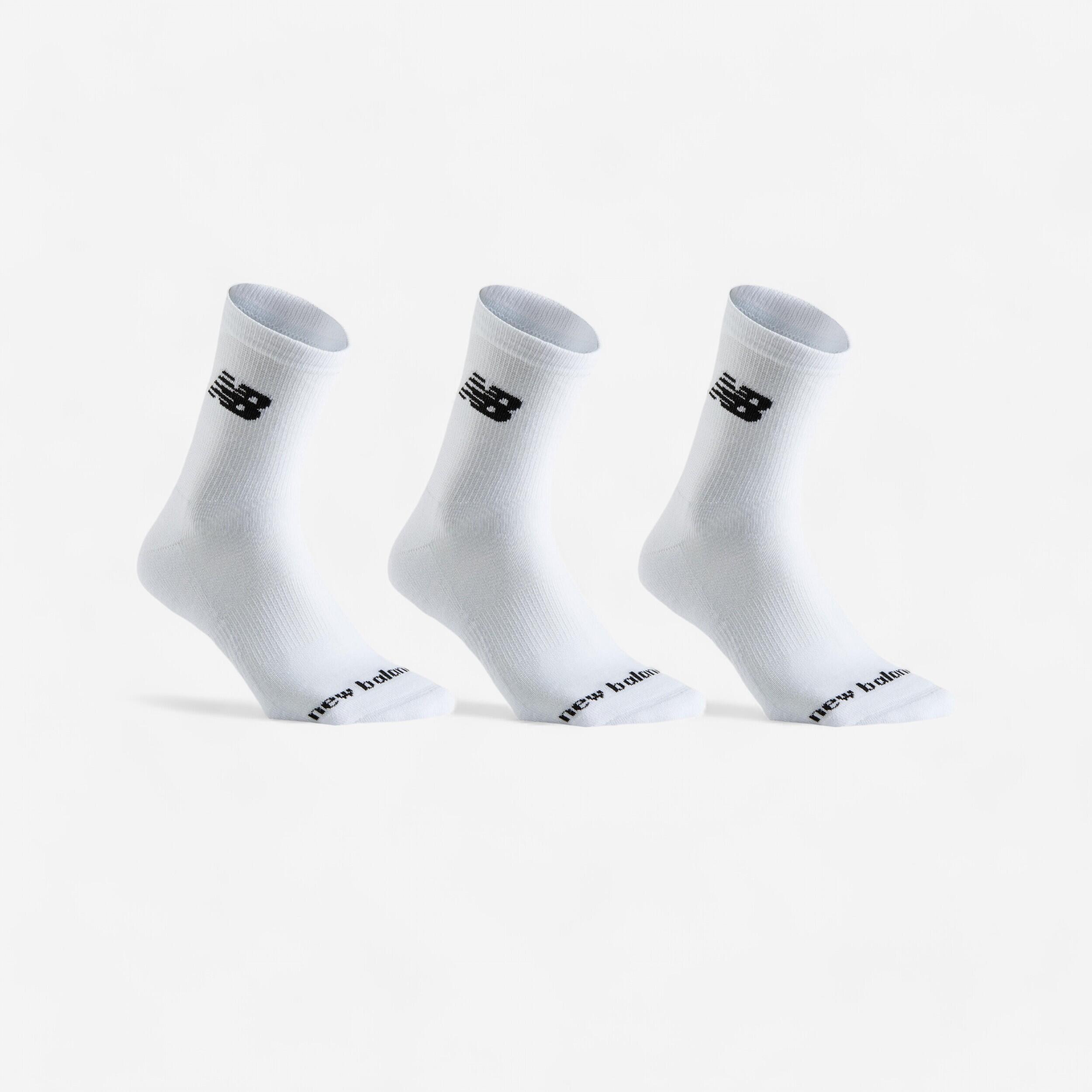 New Balance - Chaussettes New Balance Coton Hautes - Lot De 3 - Chaussettes - Tennis - - 43/46 - Decathlon