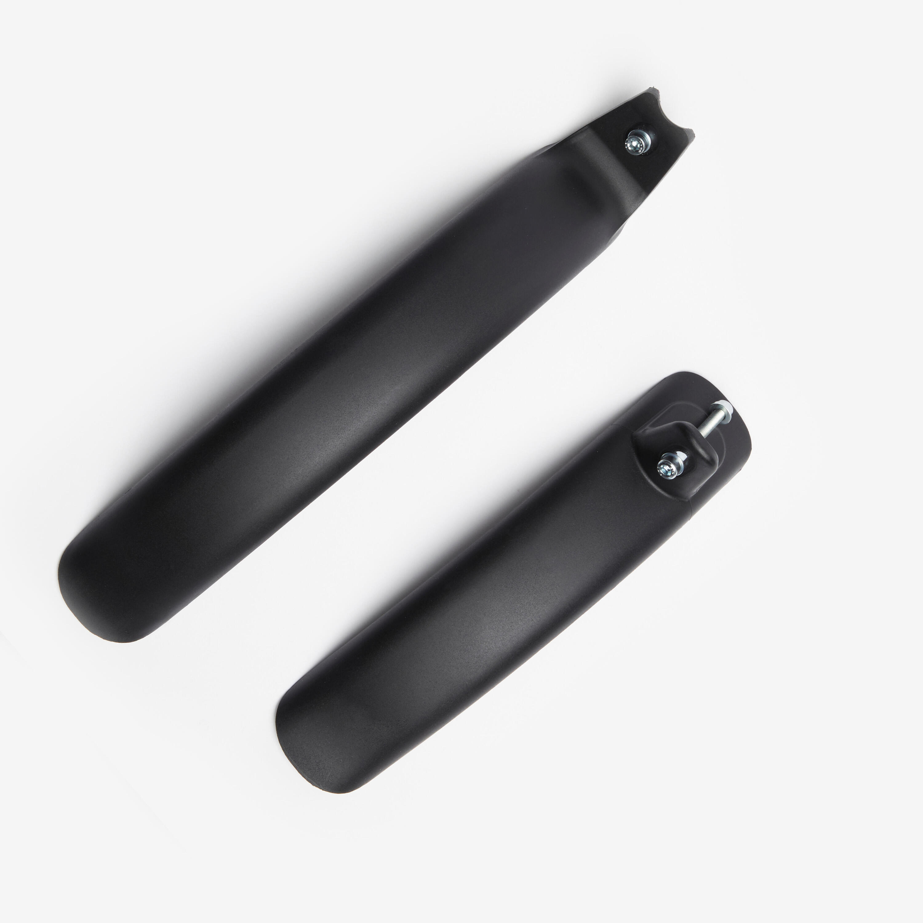 14" B'Twin Bike Mudguards - Black 2/5