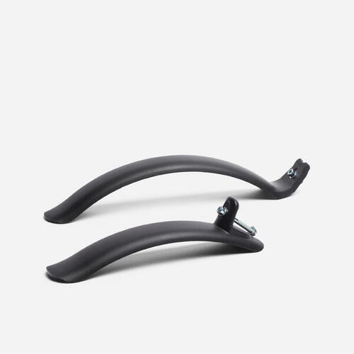 GARDE-BOUES VÉLO B&#039;TWIN 14&quot; NOIR