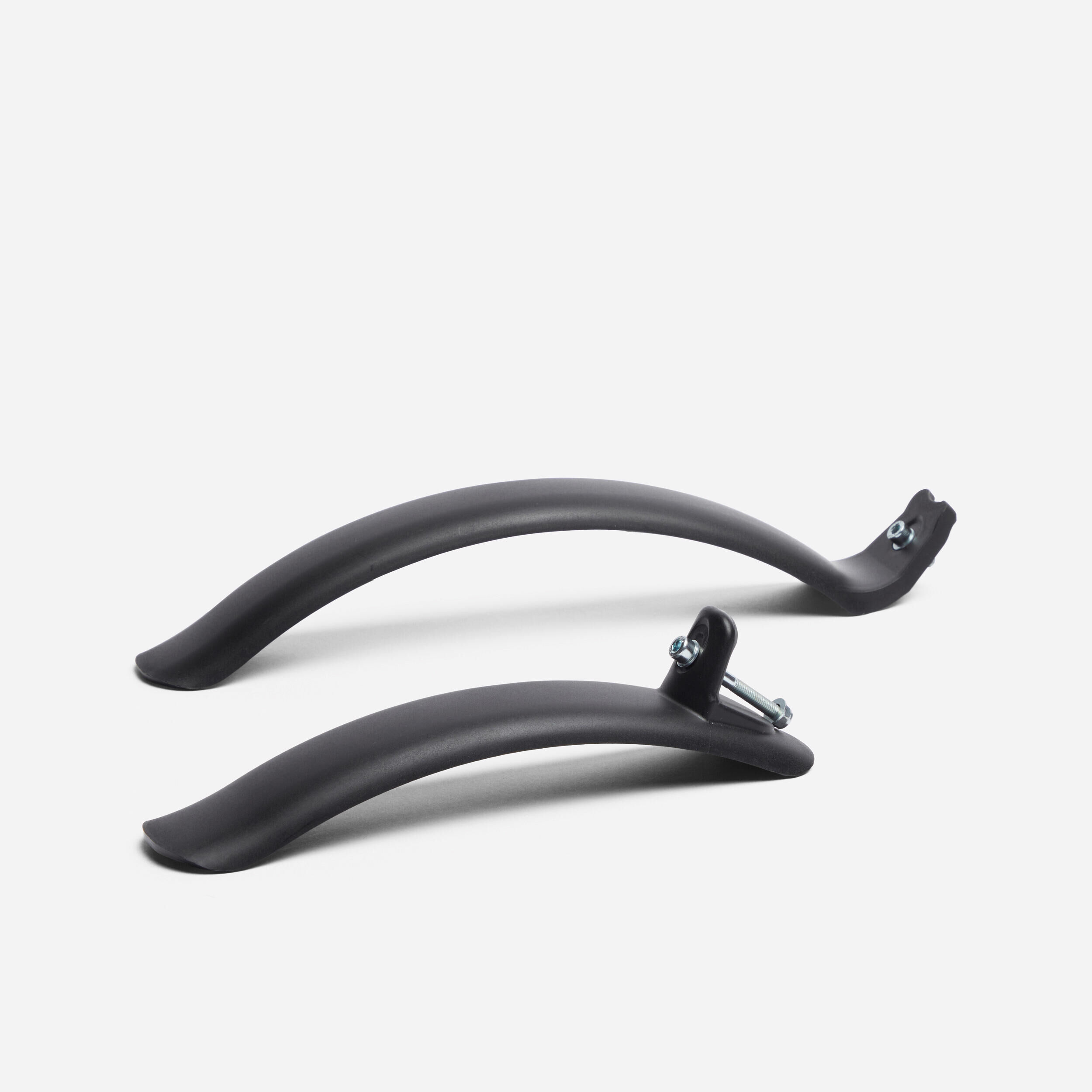 BTWIN 14" B'Twin Bike Mudguards - Black