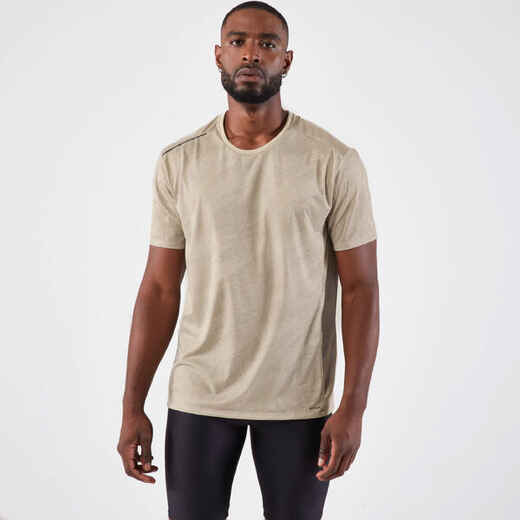 
      Vīriešu elpojošs skriešanas T krekls “Kiprun Run 500 Dry+”, ar apdruku
  