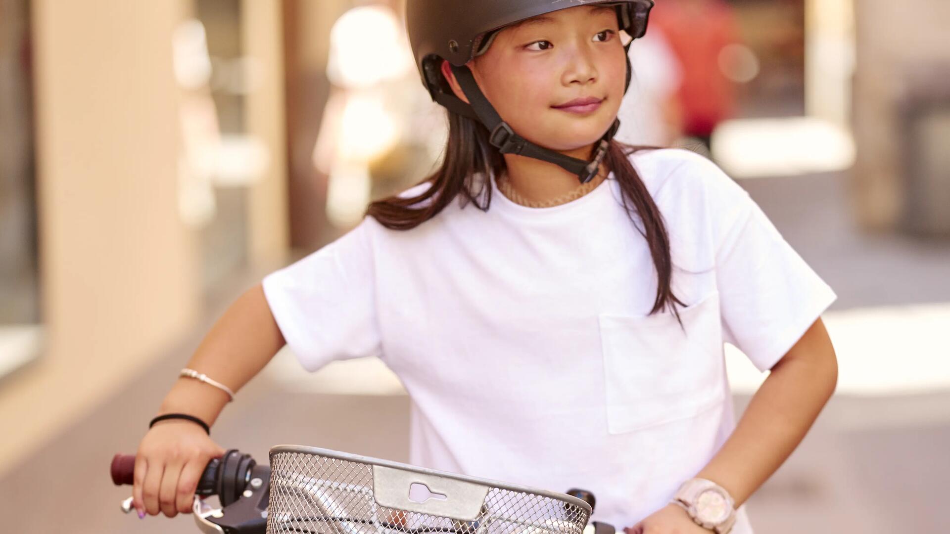 Vélo ville enfant Elops 500 24 pouces