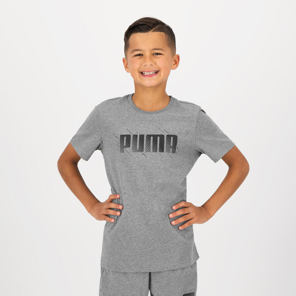 ДЕТСКА ТЕНИСКА PUMA, СИВА