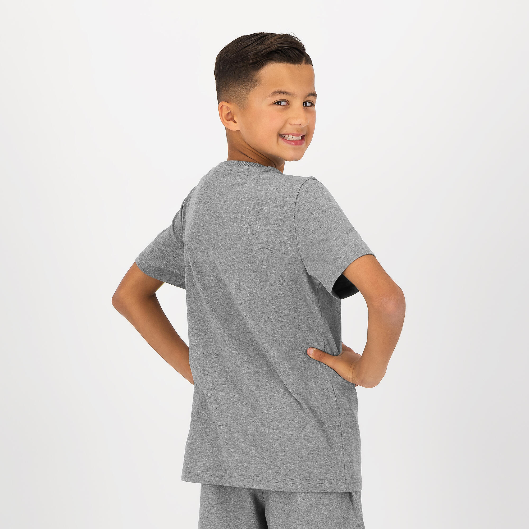 Printed T-shirt Puma children - grey