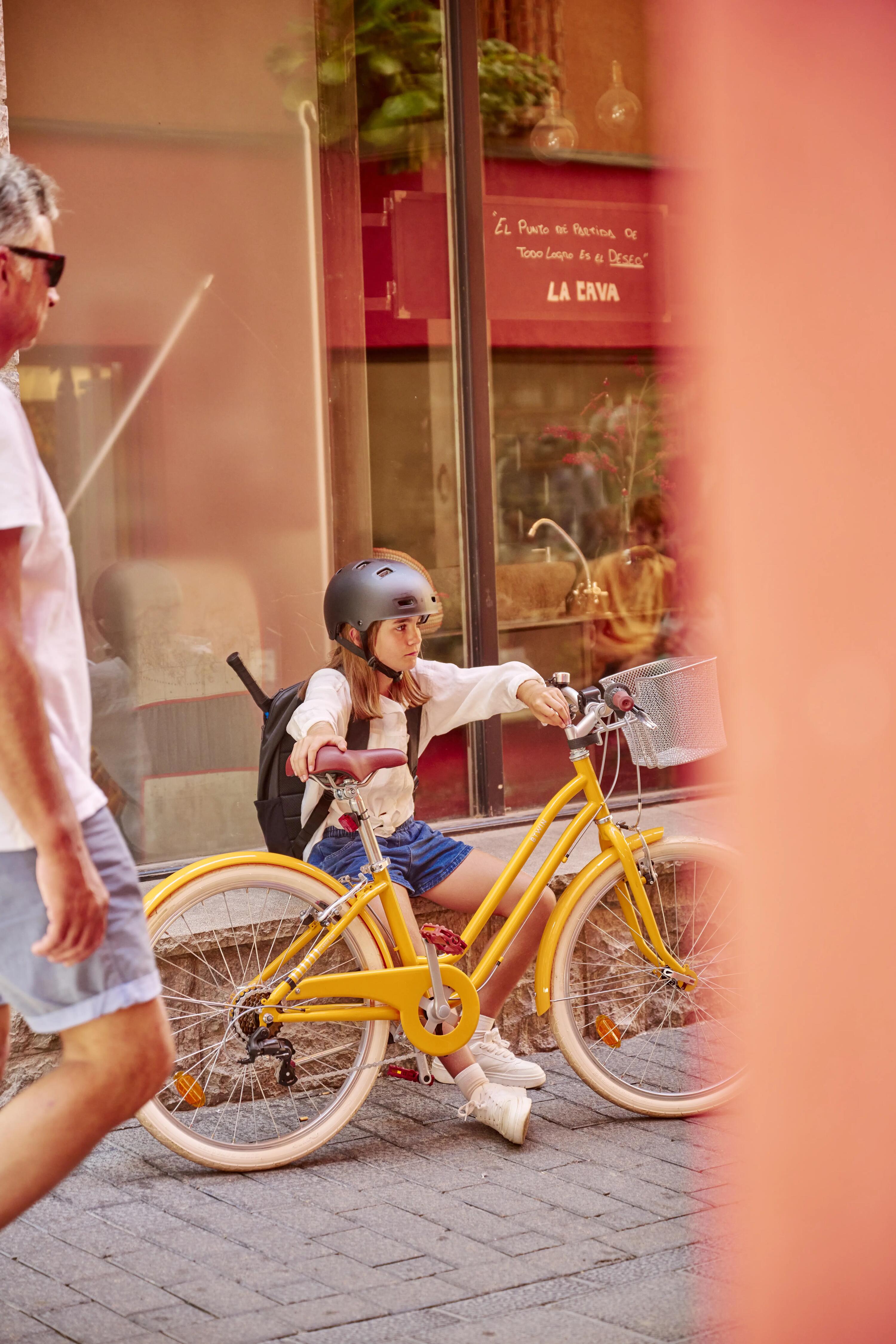 Kids' 24" 9-12 Years City Bike 500 22/25