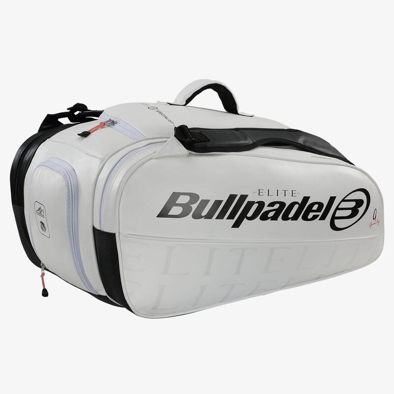 Borsa isotermica padel Bullpadel ELITE 24 bianco-nero