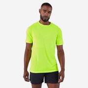 Maglia running uomo Kiprun RUN 500 COMFORT verde