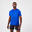 T-shirt de Corrida sem Costuras Homem Run 500 Confort Azul Índigo