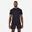 T-shirt de running sans couture Homme - KIPRUN Run 500 Confort Noir