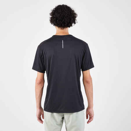 Dry+ Men's Running Breathable T-shirt - Black