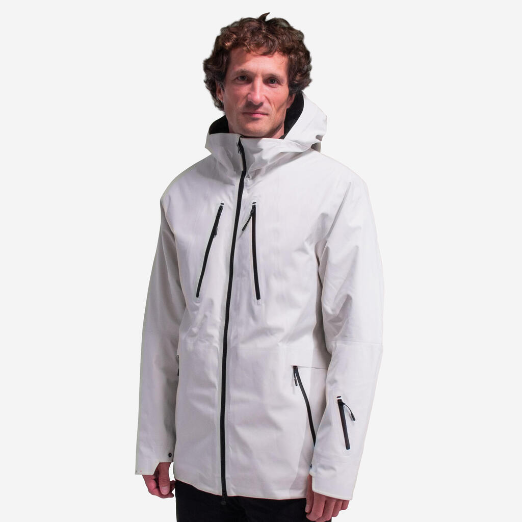 Men’s Ski Jacket - Eclipse Day - Beige