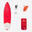 X100 10FT TOURING INFLATABLE STAND-UP PADDLEBOARD - RED