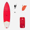 X100 10FT TOURING INFLATABLE STAND-UP PADDLEBOARD - RED