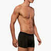 Lauf-Boxershorts Herren Mikrofaser - schwarz