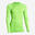 Adult Long-Sleeved Thermal Base Layer Top Keepdry 500 - Aniseed