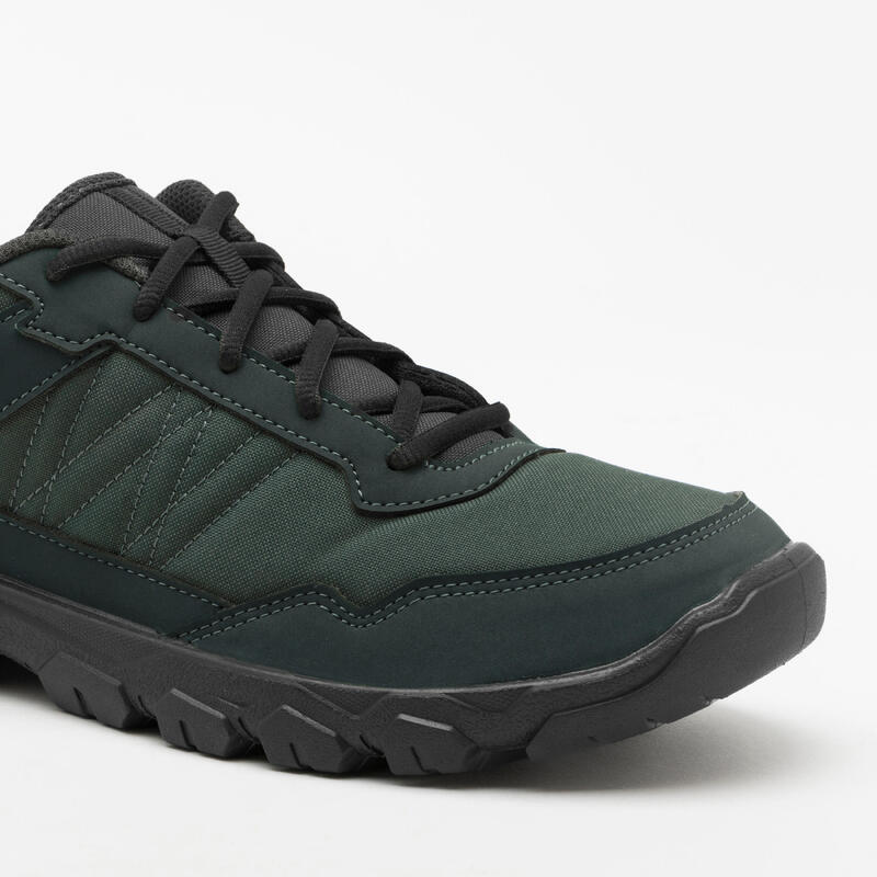 Zapatillas de montaña y trekking Hombre Quechua NH50 verde