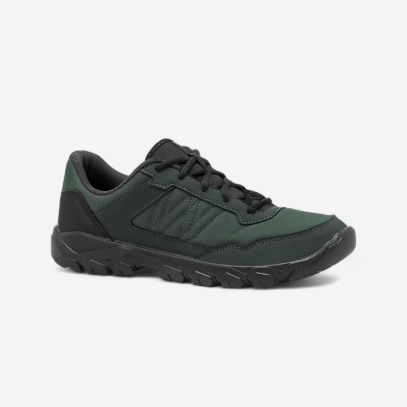 Zapatillas de montaña y trekking Hombre Quechua NH50 verde