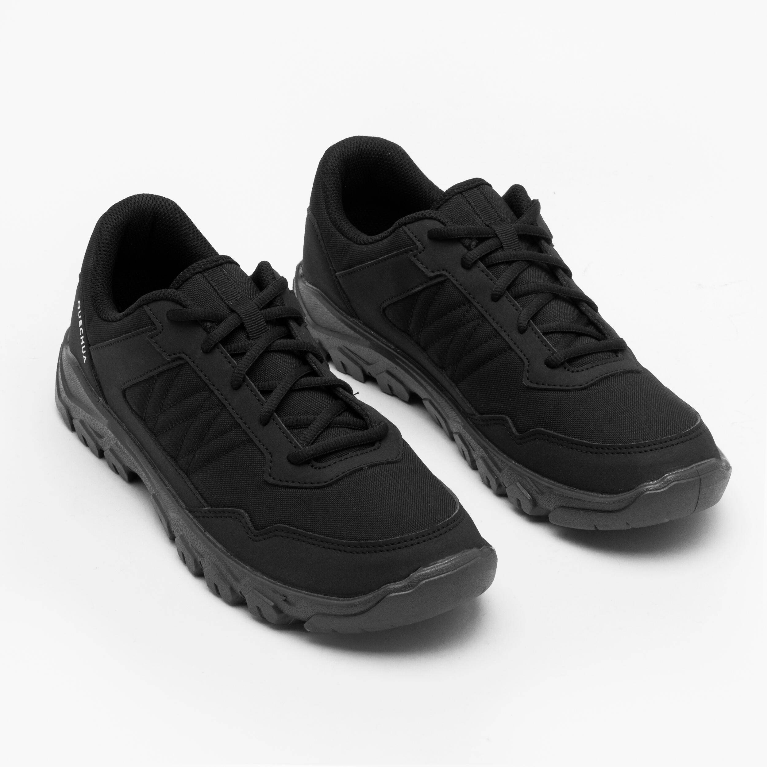 Men Hiking Shoes, Lightweight, Cushioned with Good Grip, NH50 LOW - Black