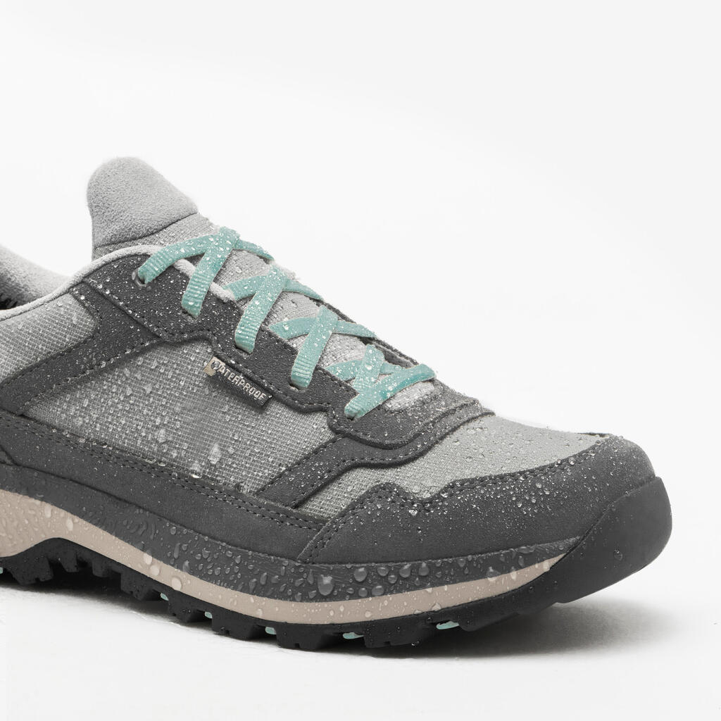 Chaussure de randonnée - NH500 Basse Cuir WP - Femme