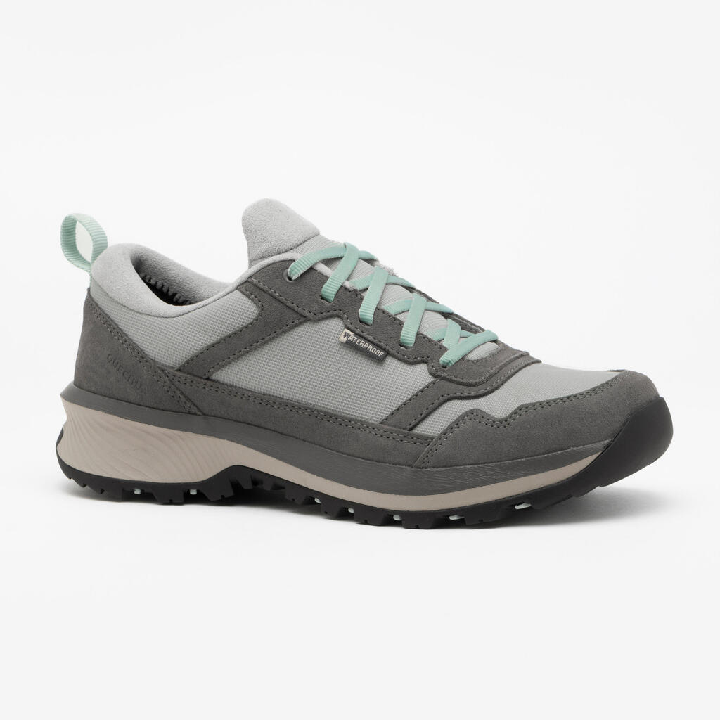 ZAPATILLAS SENDERISMO MUJER NH500 GRIS