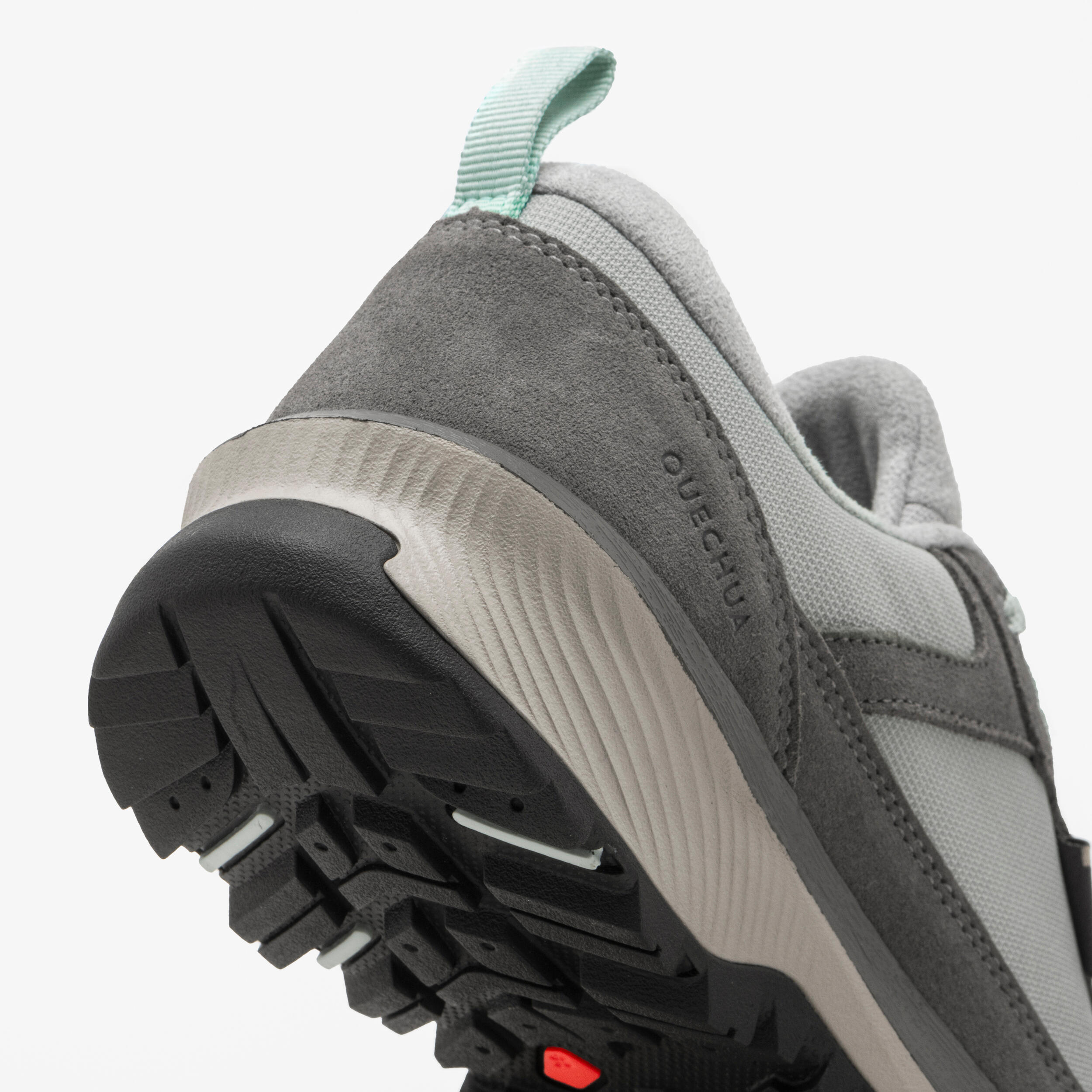 Chaussures de randonnée imperméables en cuir femme, NH 500 - QUECHUA