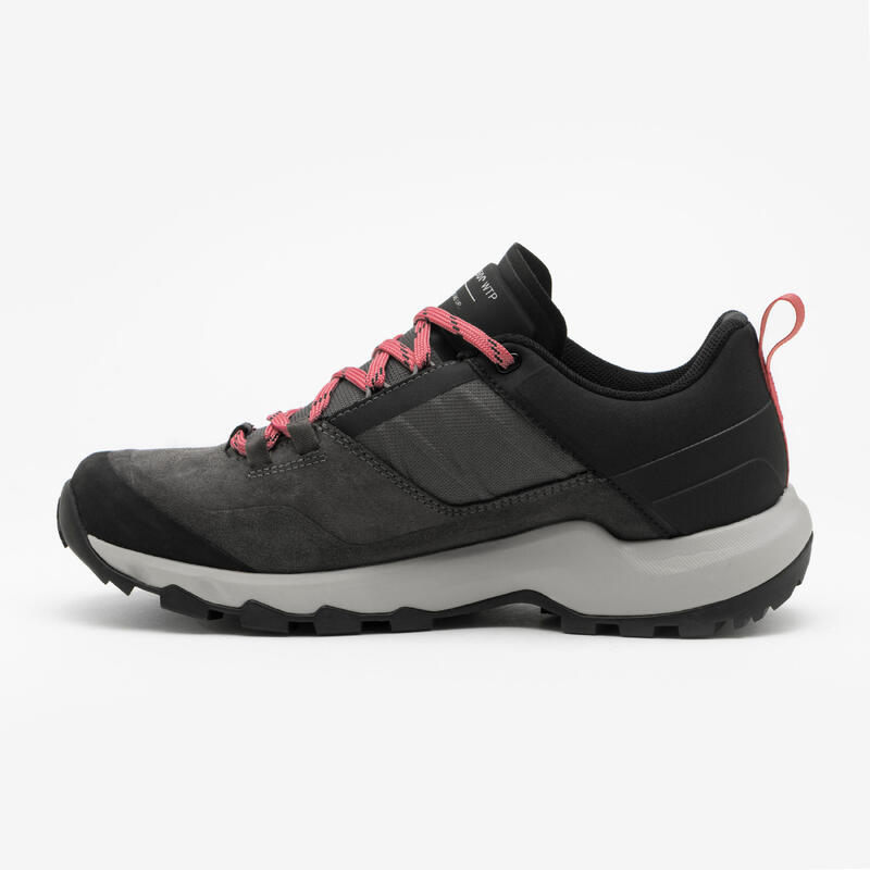 Scarpe da trekking donna MH500 LOW impermeabili grigie