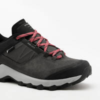 Cipele za planinarenje MH500 plitke vodootporne ženske - sive