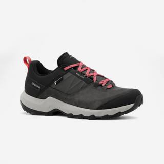 Women's waterproof mountain walking shoes - MH500 Grey