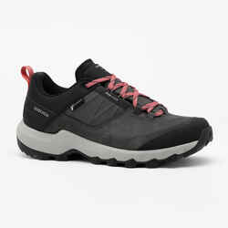 Women's waterproof mountain walking shoes - MH500 Grey