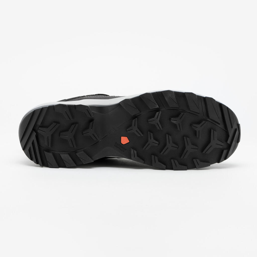 Chaussures imperméables de randonnée montagne - MH500 gris - femme