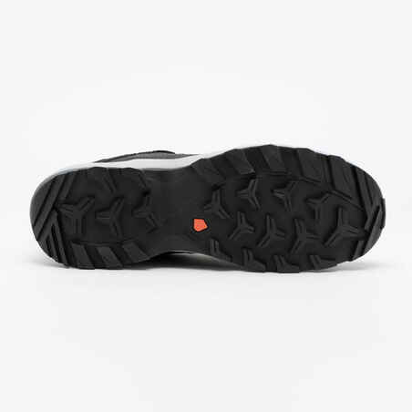 Women's waterproof mountain walking shoes - MH500 Grey