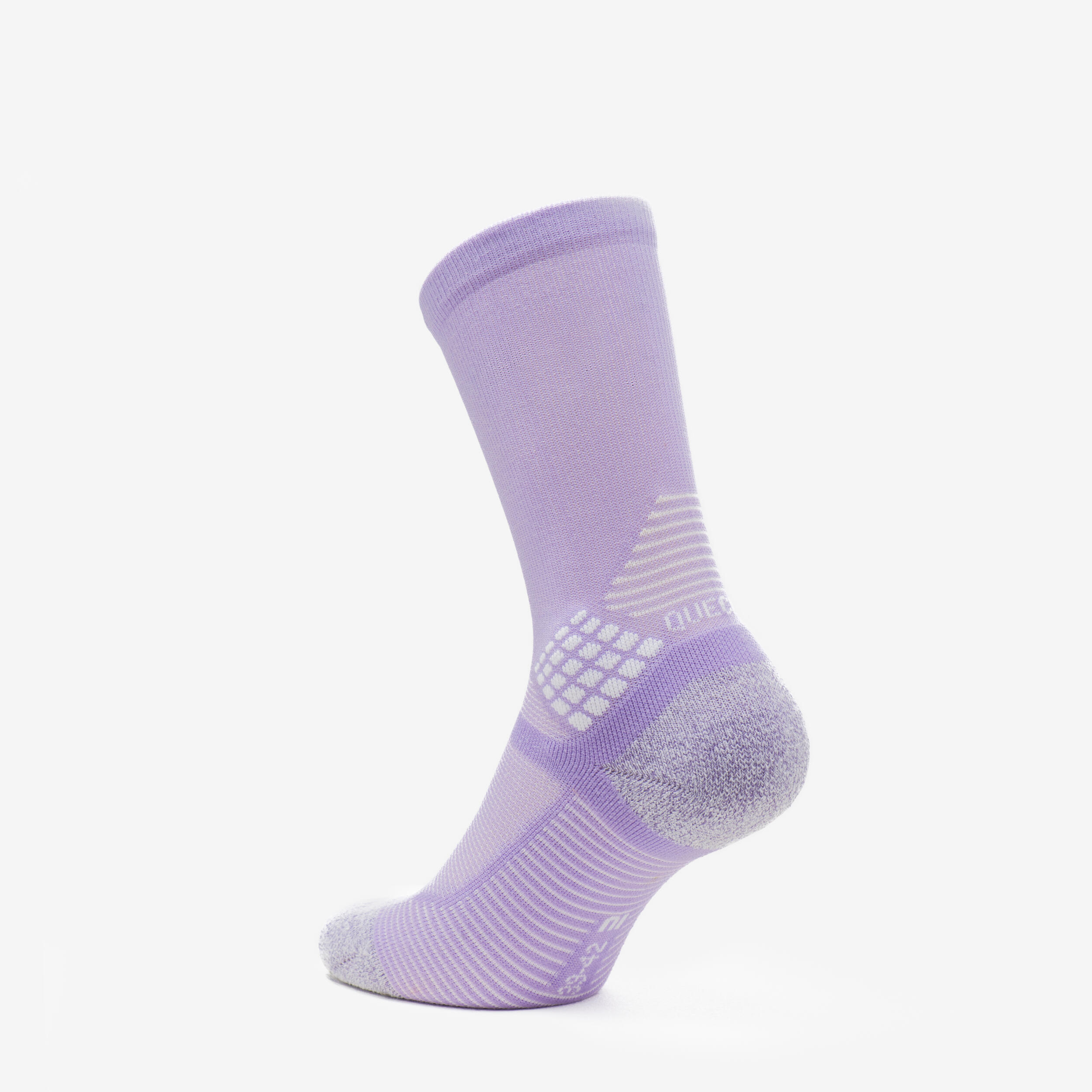 Hiking Socks Hike 500 High Trendy x2 Pairs - Purple & Kamo 11/13