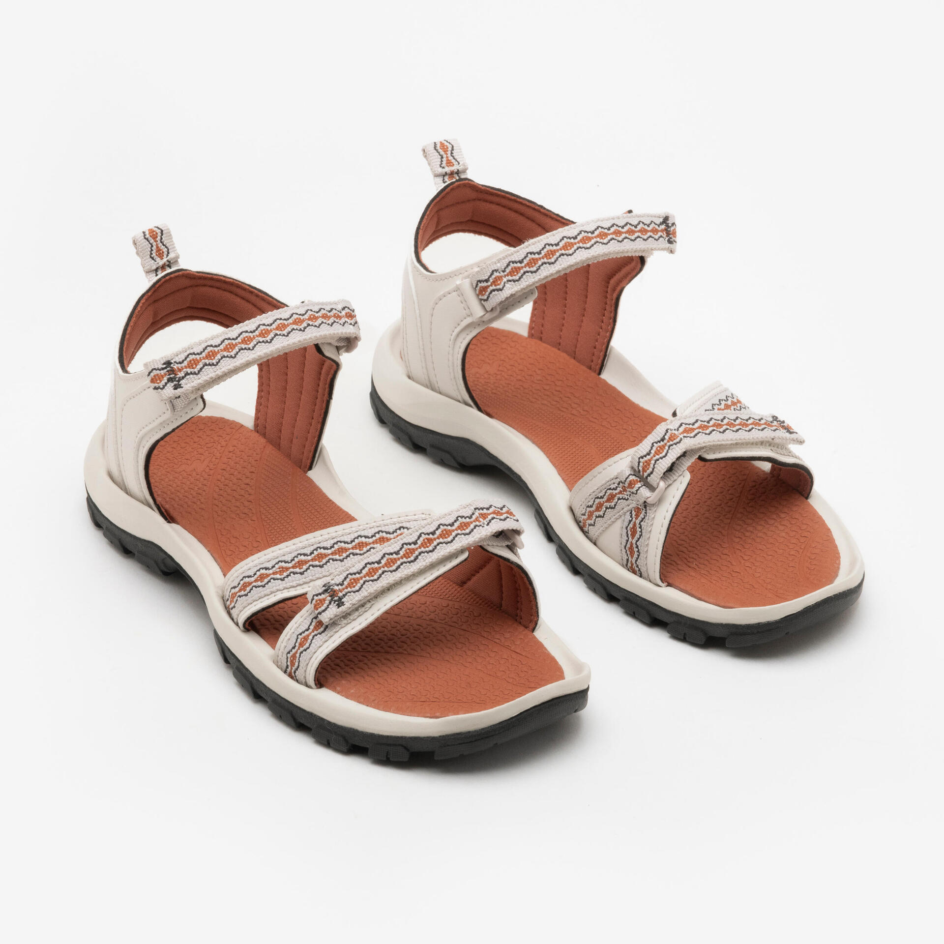Women's Nature Hiking Sandals NH500 Orange