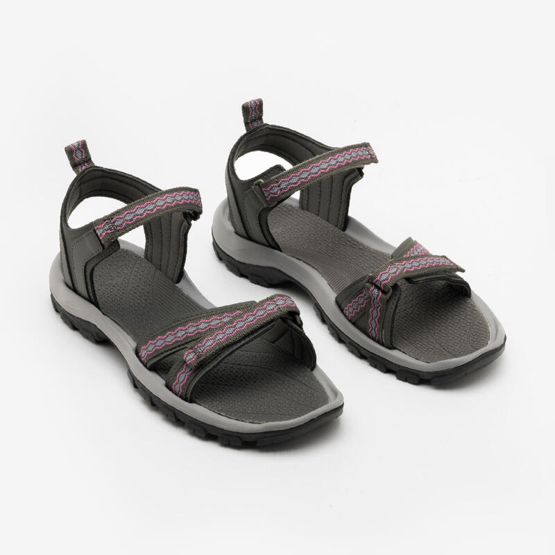 Hiking Sandals Nu Pied Quechua Sandale De Randonnée NH500 Femme