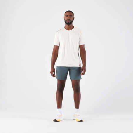 Dry+ Men's Running Breathable T-Shirt - white