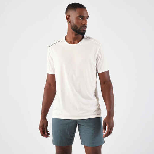 
      Dry+ Men's Running Breathable T-shirt - Glacier white
  