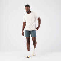 Men's Running Breathable T-shirt KIPRUN Run 500 Dry+ - Glacier white