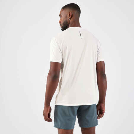 Men's Running Breathable T-shirt KIPRUN Run 500 Dry+ - Glacier white