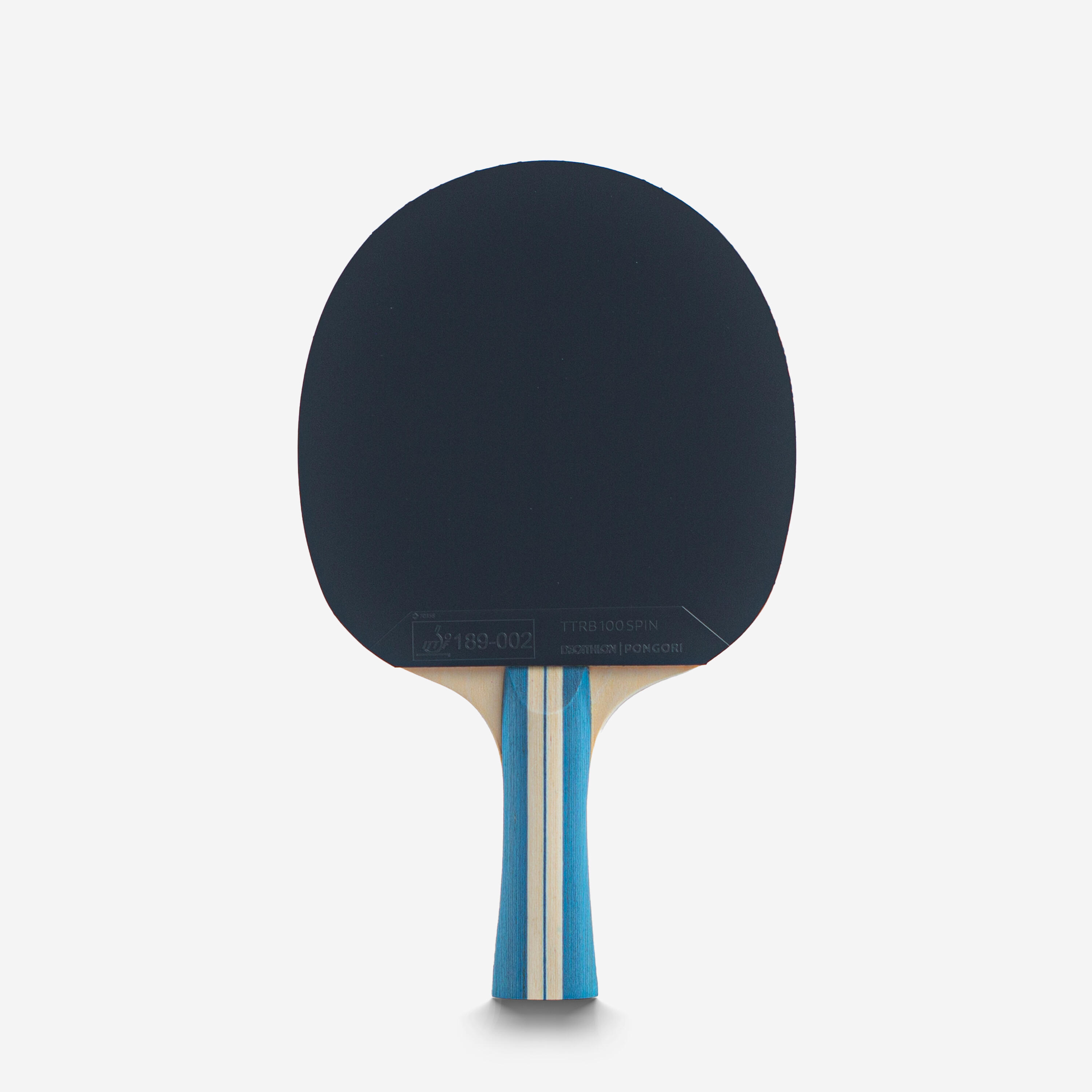 Set of 2 Table Tennis Paddles + 4 Balls – TTR 130 4* Spin - PONGORI